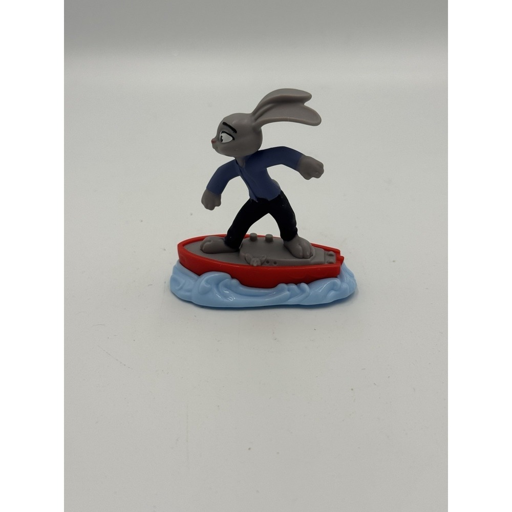 Disney Judy Hopps‎ Zootopia McDonald's Happy Meal Toy 2025 Red Boat Figure 3"